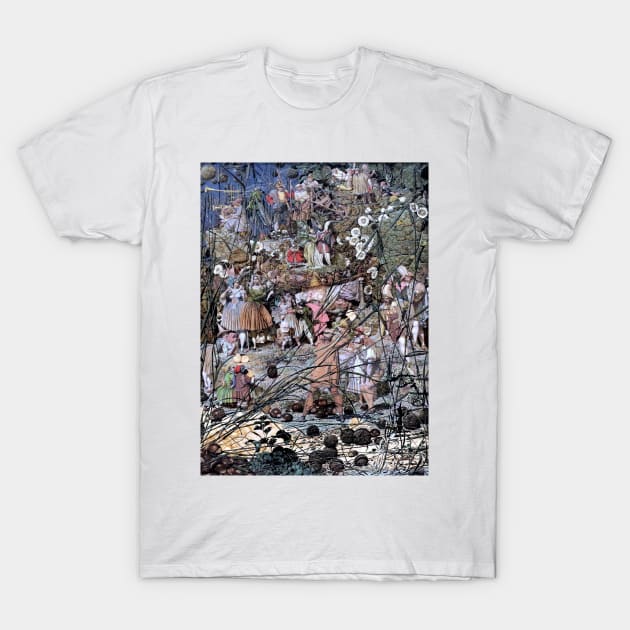 The Fairy Feller's Master Stroke - Richard Dadd T-Shirt by forgottenbeauty